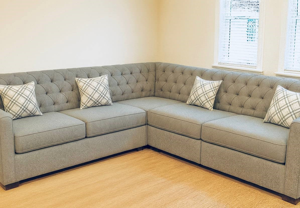 Premium L Shape Sofa ( Gray )
